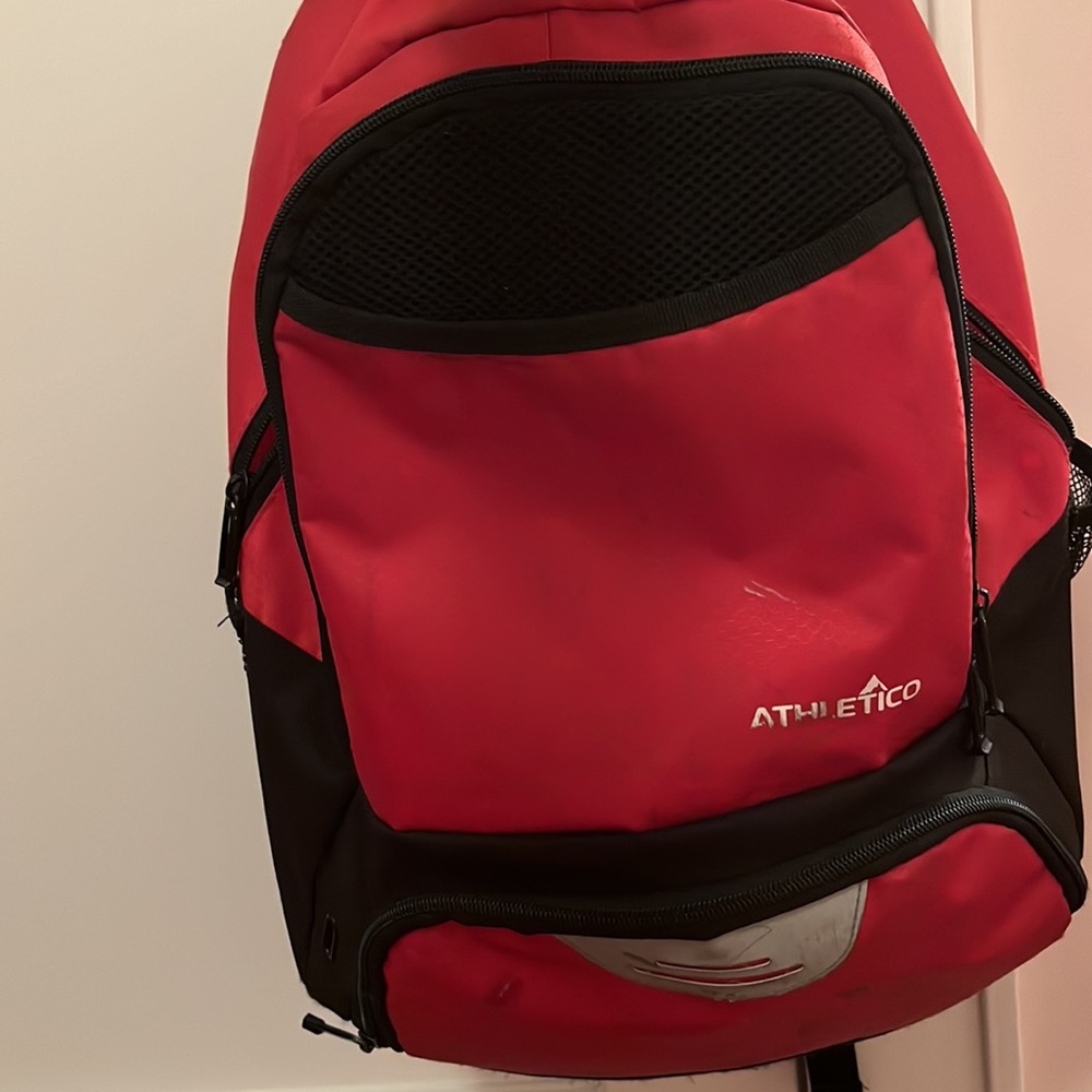 RED SOCCER BAG - Picture 3 of 4